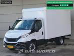 Iveco Daily 35C16 Laadklep Dubbellucht Bakwagen 160PK Airco, Auto's, Gebruikt, Euro 6, Iveco, Wit