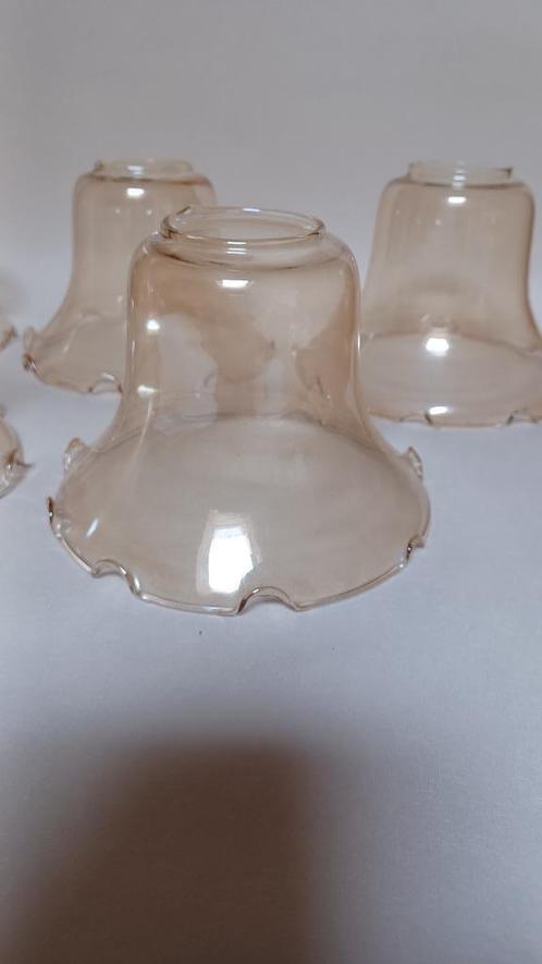 Glazen lampenkappen voor luchters, Maison & Meubles, Lampes | Abat-jour, Enlèvement