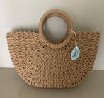 Rieten tas, Anna Etcetera, Handtassen en Accessoires, Tassen | Damestassen, Ophalen of Verzenden, Nieuw, Beige, Handtas