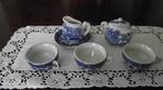 setje mini blauw aardewerk, Antiek en Kunst, Ophalen of Verzenden