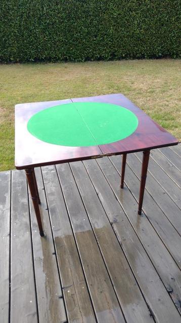 Kaarttafel ,speeltafel , sidetable  beschikbaar voor biedingen