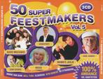 50 Super Feestmakers Vol. 5, CD & DVD, CD | Néerlandophone, Utilisé, Enlèvement ou Envoi, Chanson réaliste ou Smartlap