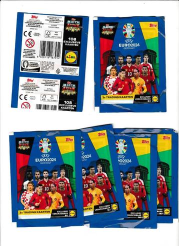 Cartes à collectionner UEFA Euro2024, Collections, Lidl, Envoi