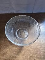 Glazen punchbowl met lepel – vintage stijl, Ophalen