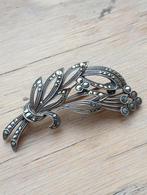 Broche art  deco, Handtassen en Accessoires, Broches, Ophalen of Verzenden, Zilver, Zilver