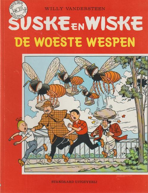 Strip Suske en Wiske nr. 211 - De woeste wespen., Boeken, Stripverhalen, Ophalen of Verzenden