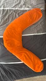 Oranje zwangerschaps- of lichaamskussen, Ophalen, Zo goed als nieuw, Voedingskussen