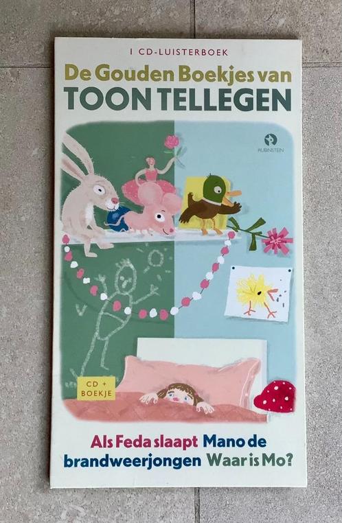 CD-luisterboek De Gouden Boekjes van Toon Tellegen, CD & DVD, CD | Enfants & Jeunesse, Comme neuf, Fable ou Conte (de fées), 3 à 5 ans