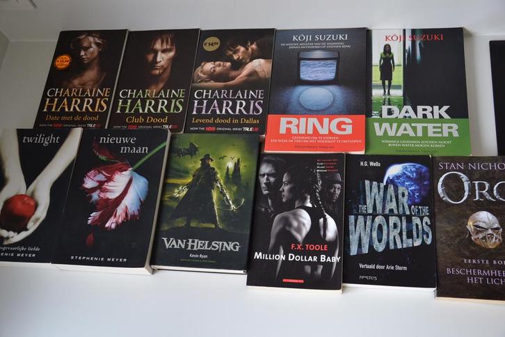 Verfilmde boeken fantasy horror 3 euro, Boeken, Fantasy, Zo goed als nieuw, Ophalen of Verzenden