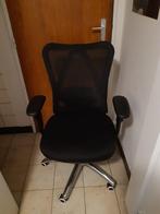Ergonomische bureaustoel, Huis en Inrichting, Bureaustoelen, Ophalen, Zwart, Zo goed als nieuw, Bureaustoel