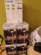 NIEUW Philips LED, 6 lantaarns aluminium, arm wit licht, Tuin en Terras, Buitenverlichting, Nieuw, Led, Ophalen of Verzenden, Staande lamp