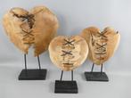 decoratie harten , hout en ijzer, Ophalen of Verzenden, Nieuw