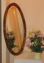 Mooie ouderwetse spiegel, Antiek en Kunst, Antiek | Spiegels, 50 tot 100 cm, 100 tot 150 cm, Ophalen, Ovaal