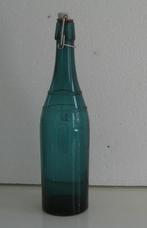 BIERFLES  BOSTEELS  MET  SCHILD  LEEUW (  BF 02 ), Ophalen, Gebruikt, Flesje(s), Overige merken