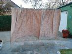 2 gelijke gordijnen 4.00x 1.80 hoog. Volledig afgewerkt, Ophalen