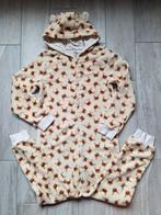 ★ M140 - Kerst Onesie Fish & Chips, Kinderen en Baby's, Kinderkleding | Maat 140, Nacht- of Onderkleding, Fish & Chips, Ophalen of Verzenden
