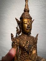 Bouddha en bronze doré, Comme neuf, Enlèvement ou Envoi