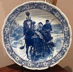 Delfts decoratief bord, Ophalen