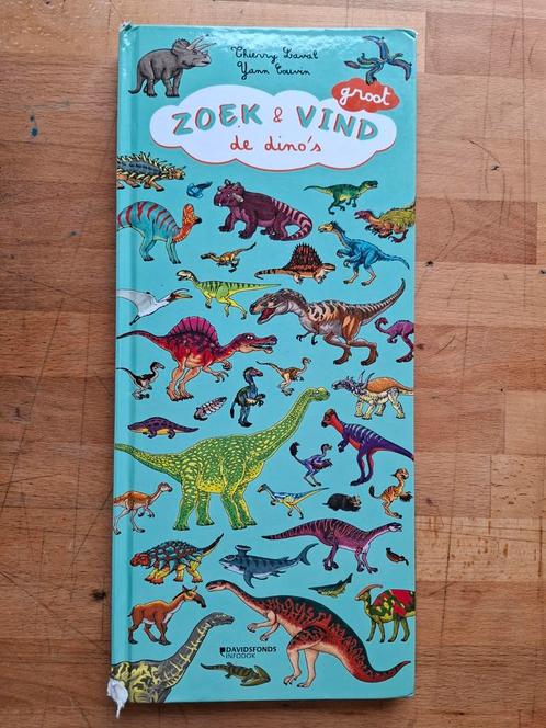 Yann Couvin - Zoek en vind de dino's, Boeken, Kinderboeken | Jeugd | onder 10 jaar, Ophalen
