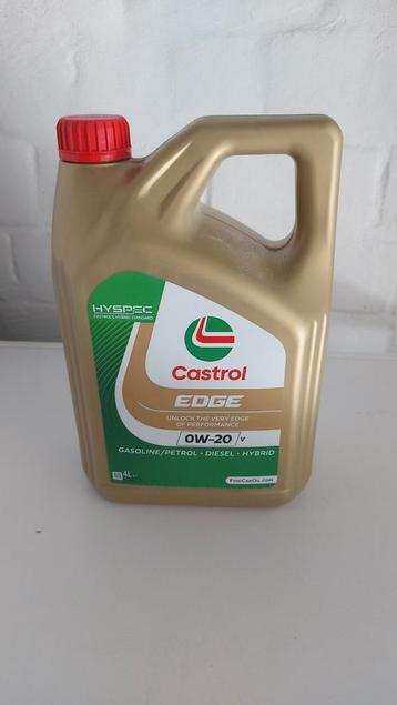 Huile de moteur Castrol Volvo 0W - 20. 4L beschikbaar voor biedingen