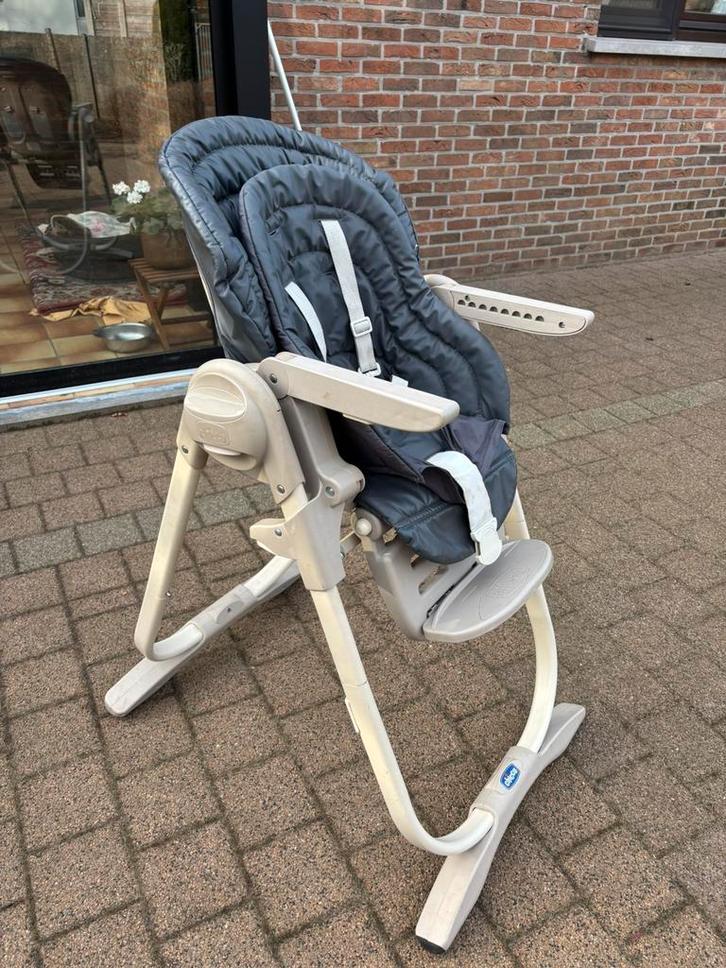 Kinderstoel, Kinderen en Baby's, Kinderstoelen, Zo goed als nieuw, Meegroeistoel, Afneembaar eetblad, Gordel(s), Stoelverkleiner