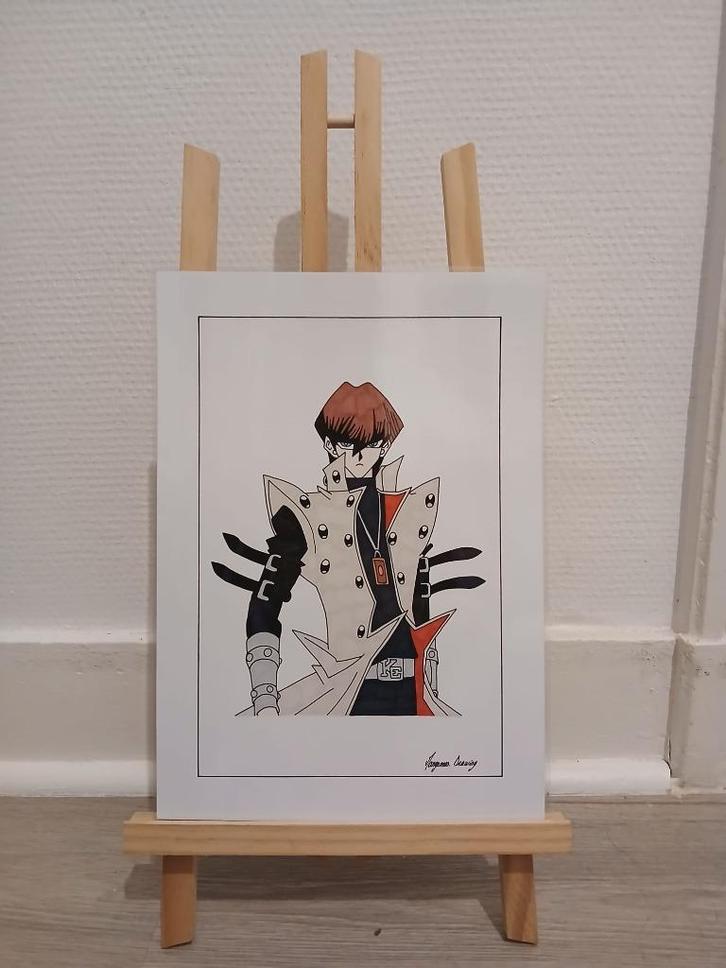 Yu-Gi-Oh poster, Antiek en Kunst, Kunst | Tekeningen en Fotografie, Ophalen of Verzenden