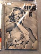 Ciné Revue - Lot van 19 N° Jaar 1947, Ophalen of Verzenden, 1940 tot 1960, Tijdschrift