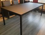zwarte eettafel 200 x 100 x 75, Huis en Inrichting, Ophalen, 100 tot 150 cm, Zo goed als nieuw, Vijf personen of meer