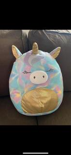 Grande peluche licorne, Verzamelen, Beren en Cherished Teddies, Ophalen of Verzenden, Zo goed als nieuw, Stoffen beer, Overige merken