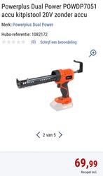 Siliconenpistool dual power, Ophalen, Zo goed als nieuw