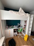 Hoogslaper Ikea met bureaustoel, Ophalen, Zo goed als nieuw, Hoogslaper