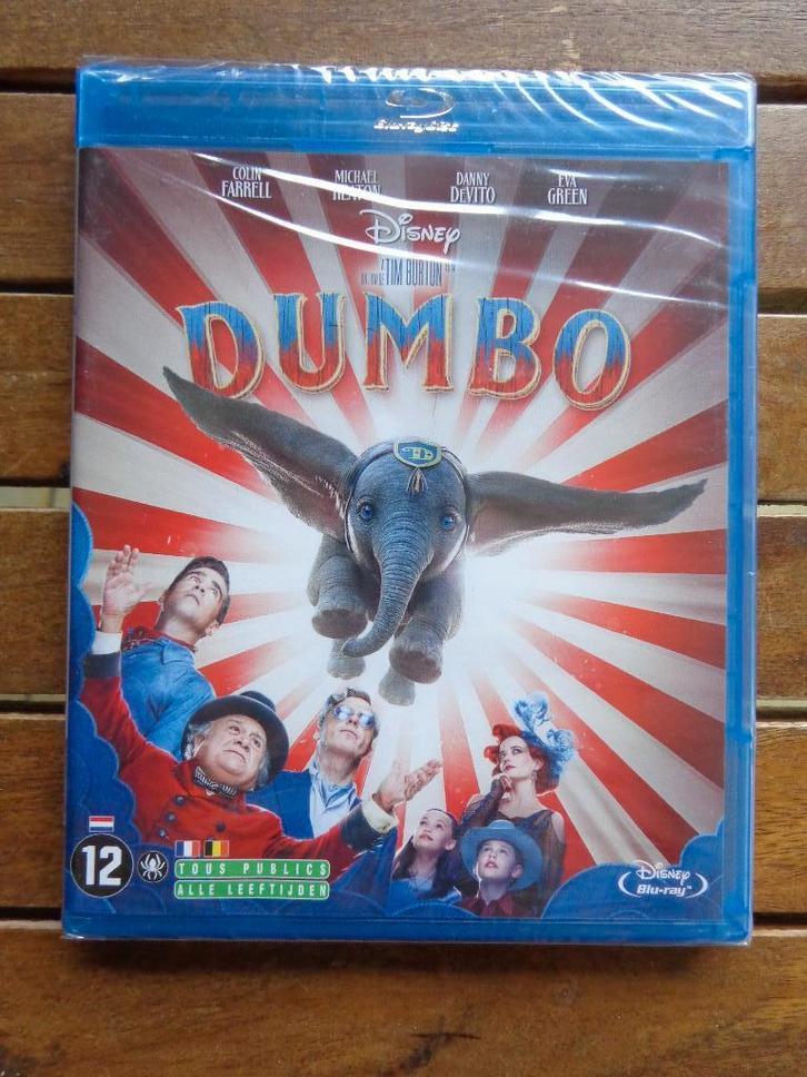 )))  Bluray  Dumbo  //  Tim Burton  //  Neuf  (((, CD & DVD, Blu-ray, Neuf, dans son emballage, Aventure, Enlèvement ou Envoi