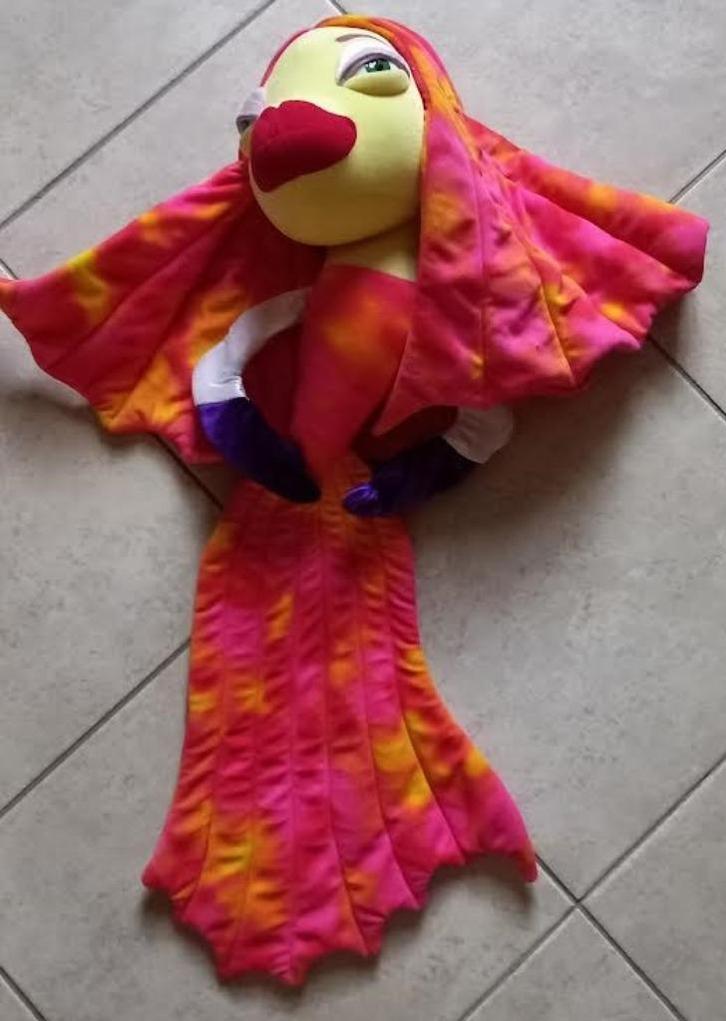 Knuffel dreamworks Vis Shark Tale - Lola, Kinderen en Baby's, Speelgoed | Knuffels en Pluche, Zo goed als nieuw, Ophalen of Verzenden