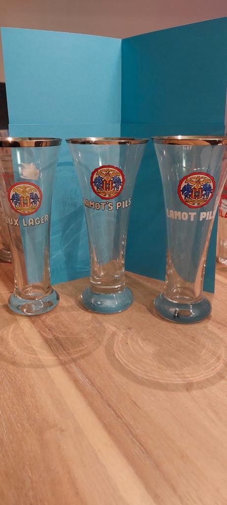 Lamot   Mechelen, Verzamelen, Biermerken, Zo goed als nieuw, Glas of Glazen, Overige merken, Ophalen of Verzenden