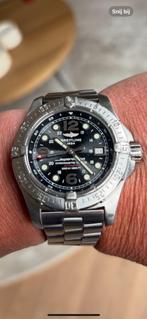 Breitling Superocean 42mm, Handtassen en Accessoires, Horloges | Heren, Ophalen, Staal, Staal, Breitling