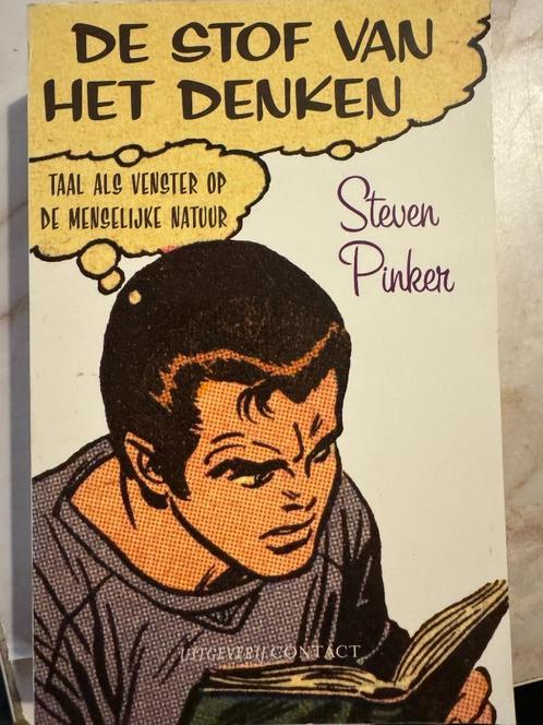 De stof van het denken - Steven Pinker, Boeken, Filosofie, Zo goed als nieuw, Ophalen of Verzenden