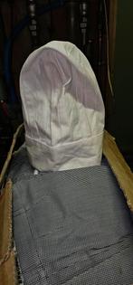 Koksmuts, koksbroeken, vesten,onderschorten,kelner vesten in, Kleding | Heren, Ophalen of Verzenden, Zo goed als nieuw