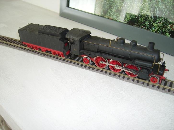 RIVAROSSI TURBINE STOOMLOCOMOTIEF 1119/1, Hobby en Vrije tijd, Modeltreinen | H0, Gebruikt, Locomotief, Gelijkstroom, Overige merken