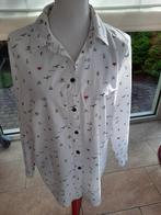 Charmante blouse ULLA POPKEN - 44/46, Comme neuf, Taille 42/44 (L), Enlèvement ou Envoi, Blanc