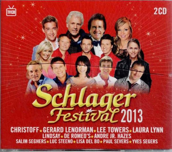 2 x CD    -   Schlagerfestival 2013, Cd's en Dvd's, Cd's | Overige Cd's, Ophalen of Verzenden