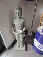 Boeddha beeld op sokkel, Tuin en Terras, Tuinbeelden, Ophalen, Nieuw, Boeddhabeeld