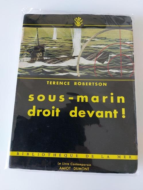 Onderzeeër rechtdoor! Terence Robertson, Boeken, Oorlog en Militair, Nieuw, Ophalen of Verzenden