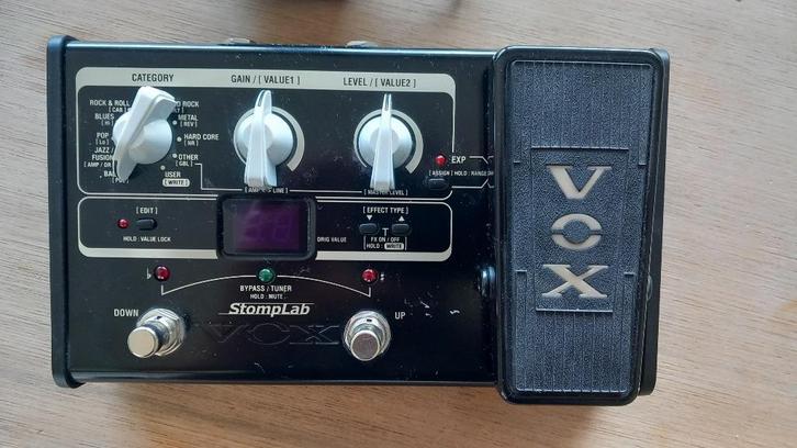 VOX StompLab IIG modeling gitaar effect processor, Muziek en Instrumenten, Effecten, Zo goed als nieuw, Volume, Multi-effect, Ophalen