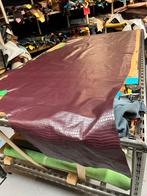 Bordeaux kleur Italiaanse leer 1.2mm dik soepel kroko A-260, Ophalen of Verzenden