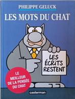 Les Mots du Chat : Philippe Geluck : FORMAT MEDIUM, Eén stripboek, Ophalen of Verzenden, Gelezen, Philippe Geluck