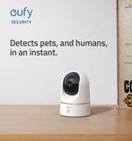 Eufy Pan & Tilt 2K Indoor Beveiligingscamera, Audio, Tv en Foto, Videobewaking, Ophalen of Verzenden, Zo goed als nieuw