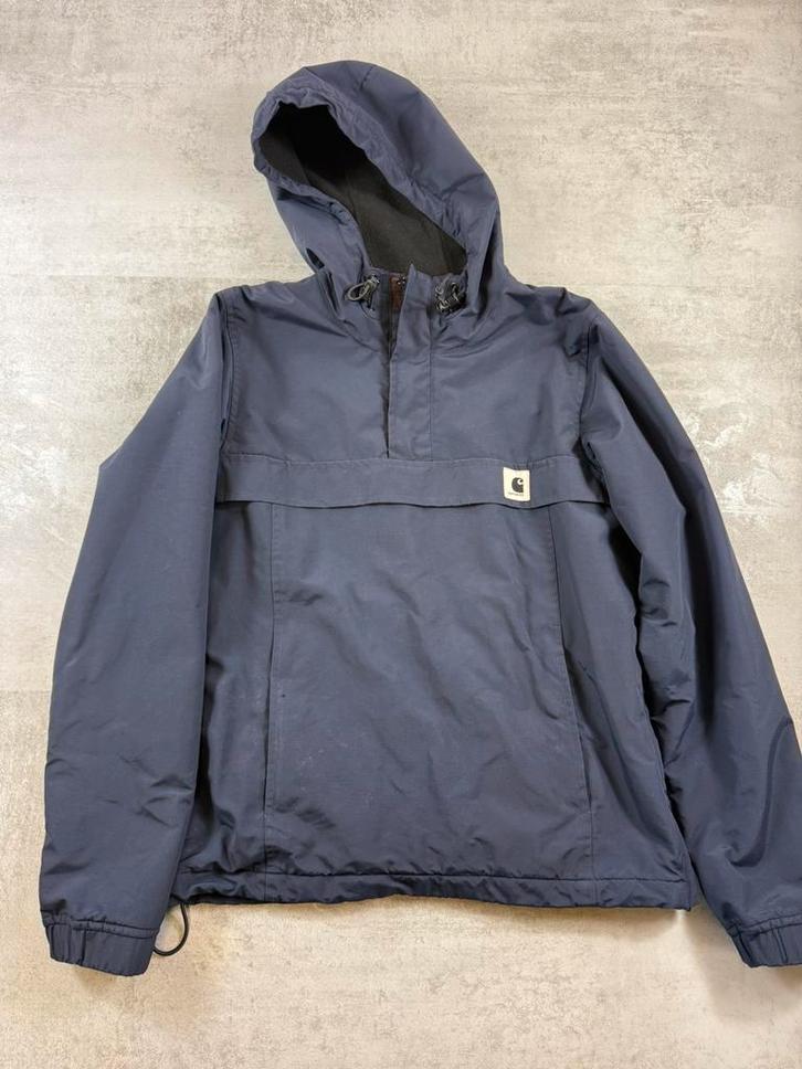 Veste Carhartt Nimbus Pullover Marine Taille S Avec capuche, Kleding | Heren, Jassen | Winter, Zo goed als nieuw, Maat 46 (S) of kleiner