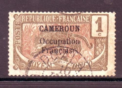 Postzegels Franse kolonies : Kameroen, Postzegels en Munten, Postzegels | Afrika, Gestempeld, Overige landen, Ophalen of Verzenden