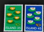 Ijsland 1977 - Norden - milieubescherming - waterlelies **, IJsland, Ophalen of Verzenden, Postfris
