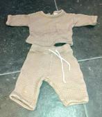Baby kleding setje H&M tricot bruin 56, Verzenden, Nieuw, Jongetje of Meisje, Setje